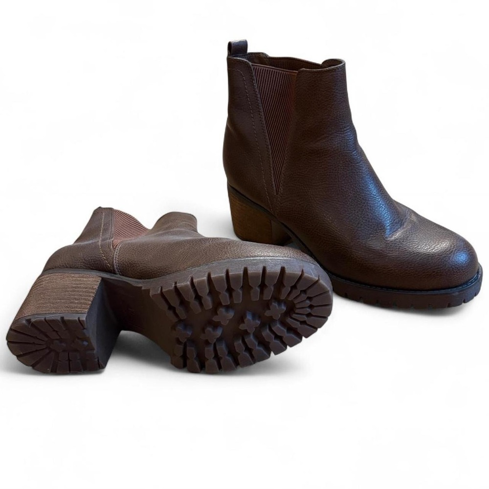 MIA Dark Brown Ankle Booties